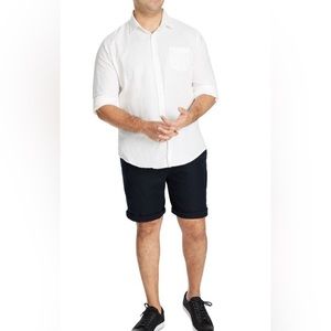 NWT Johnny Bigg Ryan Relaxed Walk Shorts Navy Size 40